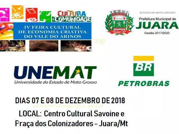 Final de semana em Juara ser marcado por eventos da UNEMAT