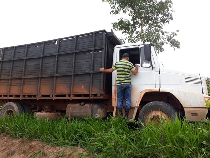 Morador de Novo Horizonte do Norte  encontrado morto na boleia do caminho no interior de Juara.