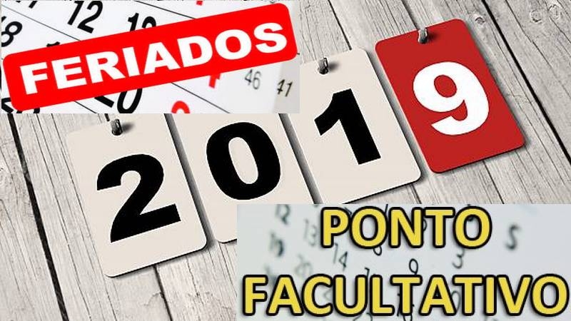 Confira o Decreto Municipal 1.335 que fixa o calendrio de feriado e ponto facultativo para Juara em 2019