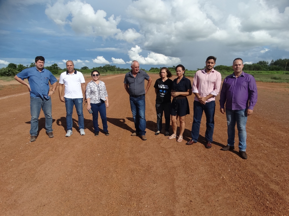 Superintende de modais da Sinfra visita aeroporto de Juara e trs otimismo para administrao municipal