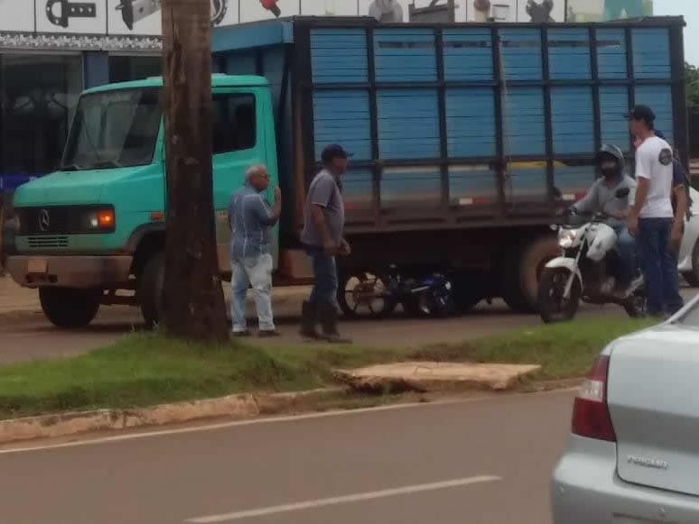 Vtima de acidente de trnsito na Avenida Ayrton Senna em Juara morre no HMJ.