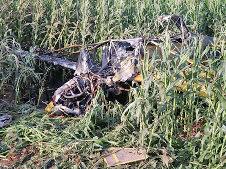 Piloto de avio que caiu em Nova Mutum ser transferido para UTI em Sorriso