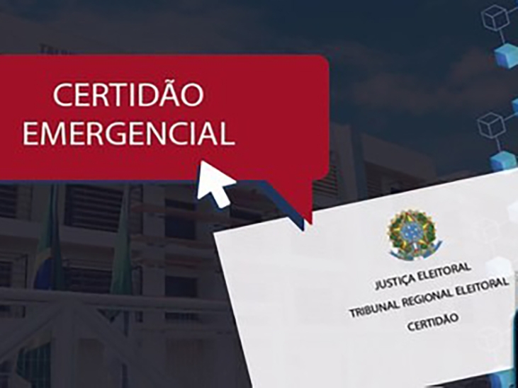 Justia Eleitoral disponibiliza certido emergencial para eleitores com o ttulo cancelado e outras pendncias