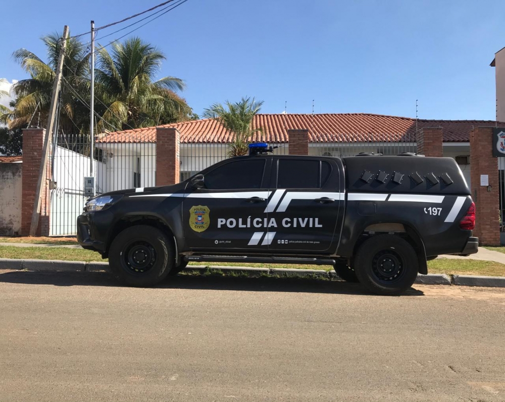  Polcia Civil cumpre priso de caminhoneiro suspeito de estupro de vulnervel em Rondonpolis