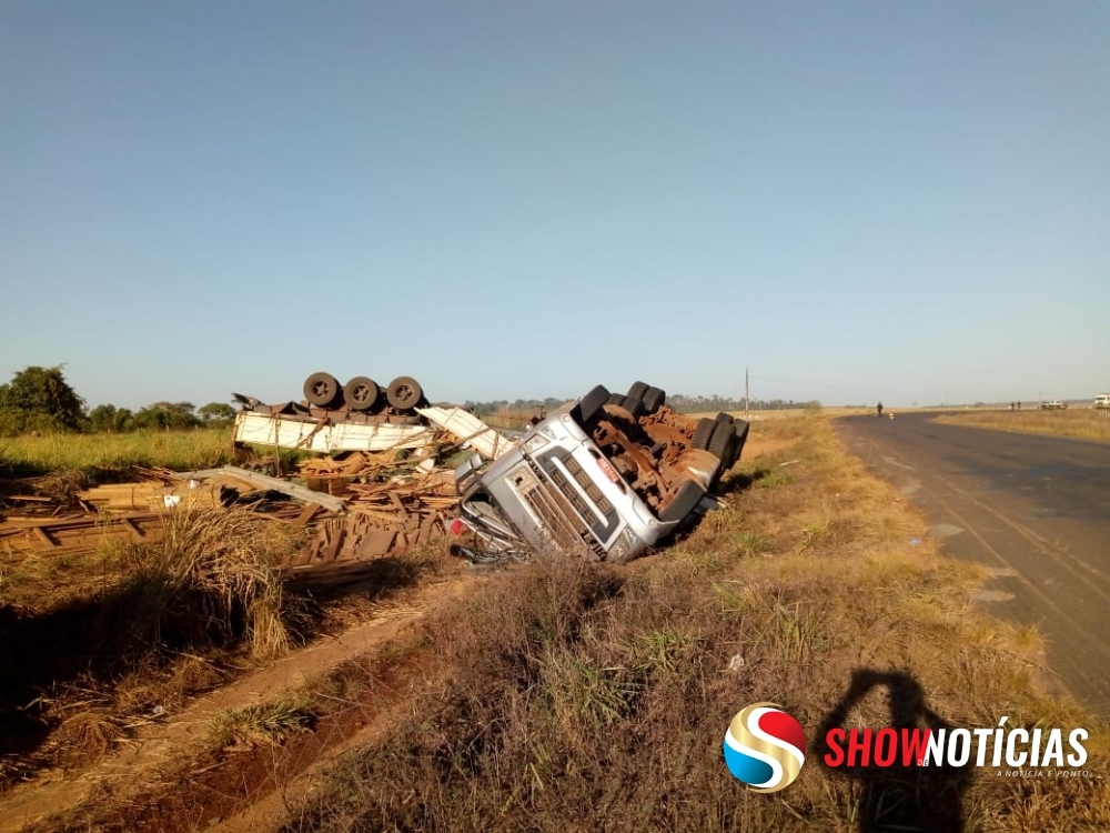 Tragdia: Motorista morre em acidente na MT 170 em Juna