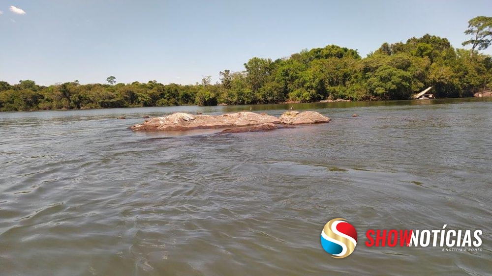 Bisav e bisneto desaparecem nas guas aps o barco em que estavam chocar-se contra uma pedra no Rio Arinos.