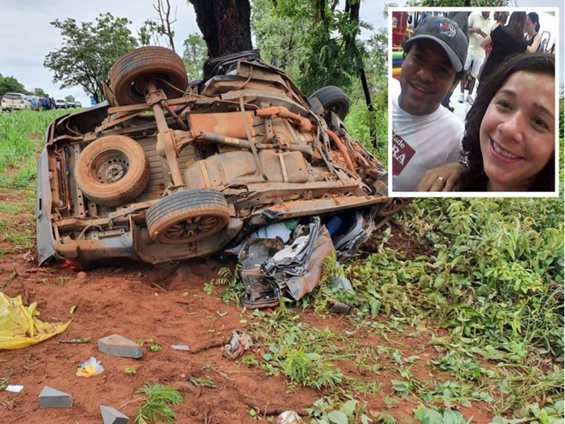 Casal de mdicos de Rondonpolis e filho morrem em acidente na BR-364 em Jata - Gois 