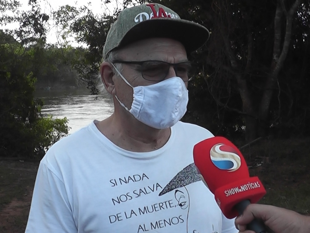 Pecuarista chama de ao genocida o que esto fazendo com a populao na reforma da ponte do Rio dos Peixes.