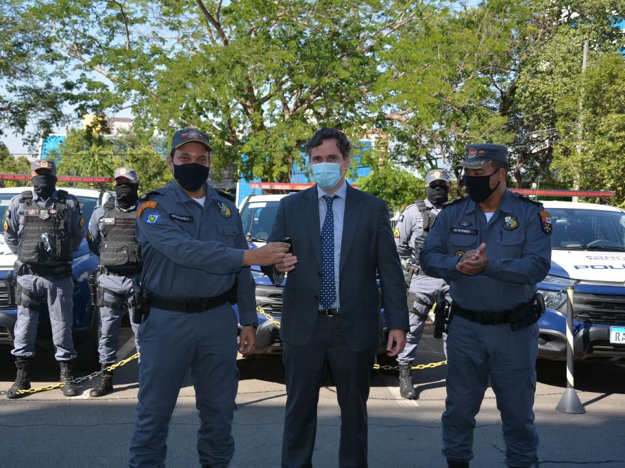 Batalho Fazendrio, comandando pelo juarense Flix Jnior, recebe viaturas e armas para reforar policiamento nas fiscalizaes