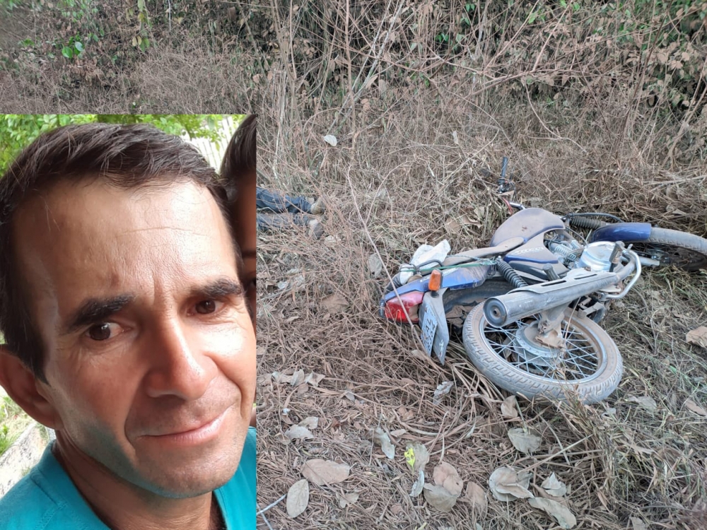 Homem  encontrado cado ao lado da moto na estrada da Paranorte e socorrido para Juara em estado grave