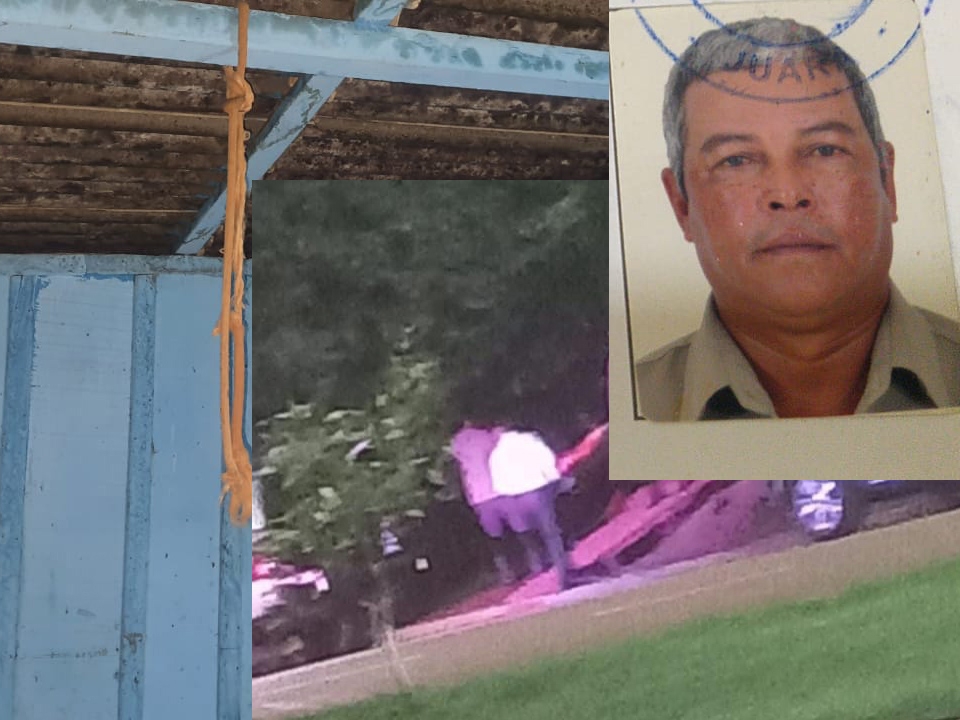 Homem de 53 anos comete suicdio por enforcamento no Bairro jardim Amrica em Juara.