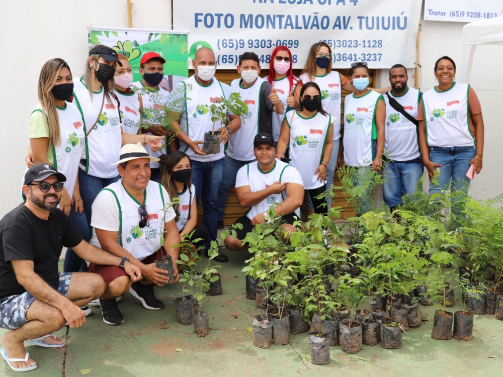 Milhares de mudas sero distribudas pelo Projeto Cuiab Cidade Verde em 2022