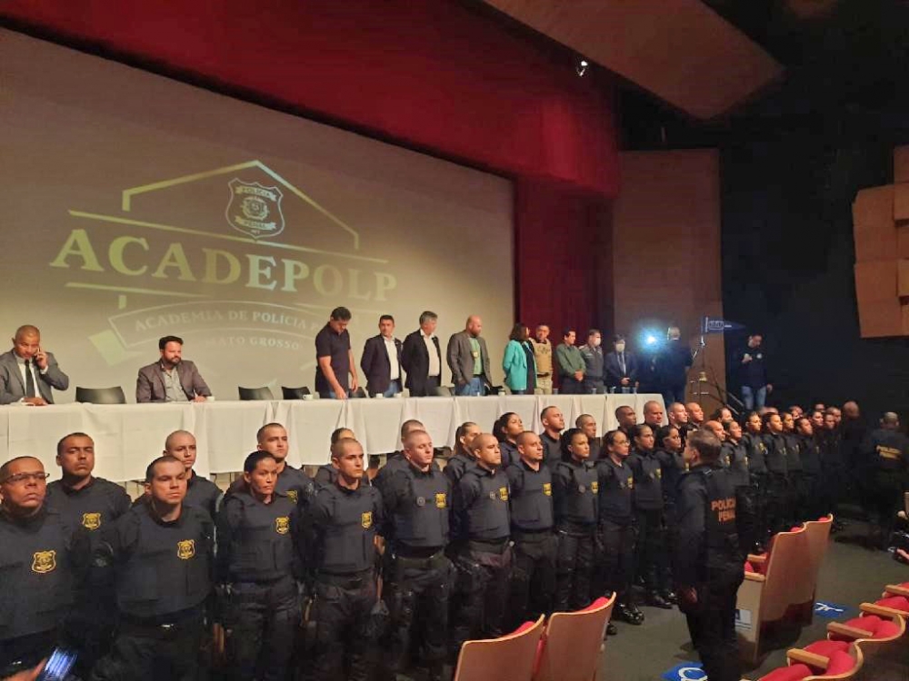 Sesp conclui curso de formao inicial para 79 policiais penais de MT 