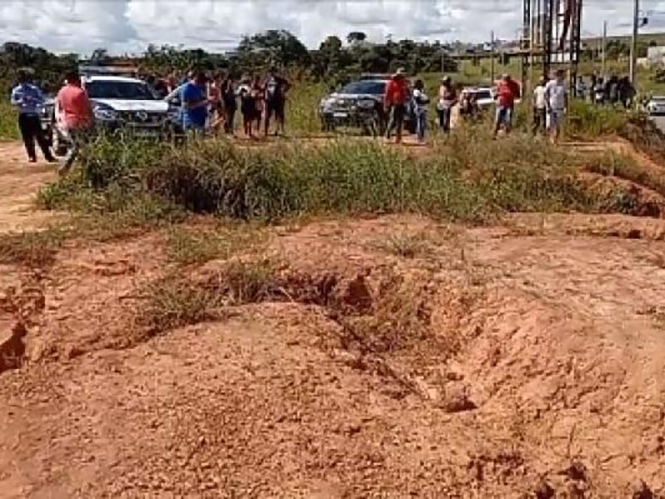 Corpo de jovem  encontrado em cova rasa na cidade de Sorriso MT 