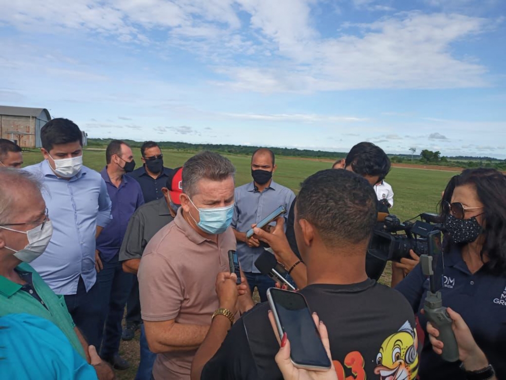 De passagem por Juara dia 09, Mauro Mendes far um pr-comcio no aeroporto depois segue pra Juna.