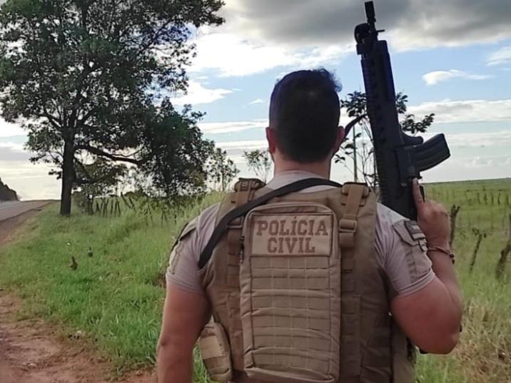 Polcia Civil cumpre mandado de priso em Juara e prende homicida do Sergipe.