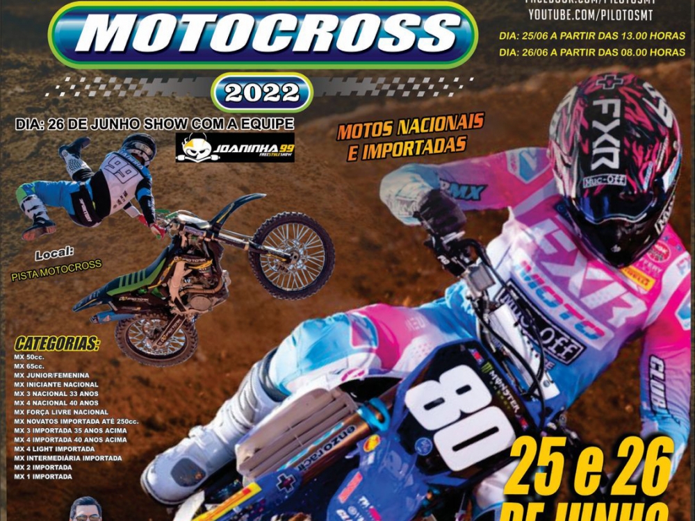 Juara recebe neste final de semana a 4 etapa do mato-grossense de Motocross