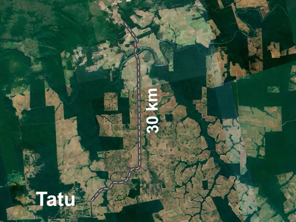 APRI doa projeto para asfaltar mais 30 Km de Juara em direo a Alta Floresta.