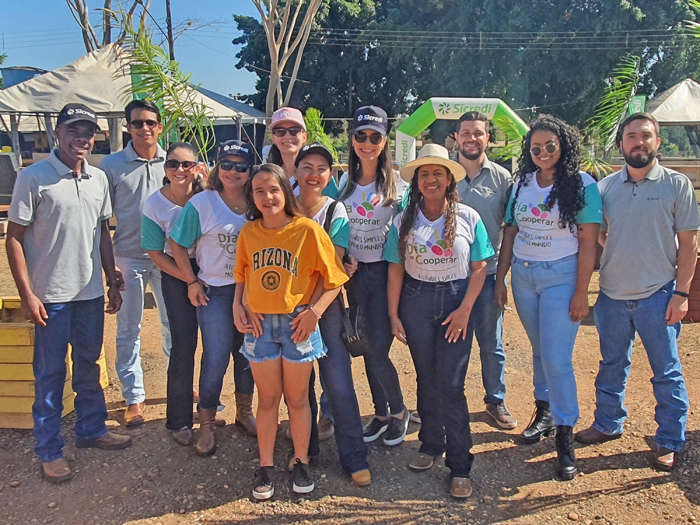 Onde tem ao social, tem participao do SICREDI de Juara e seus colaboradores.