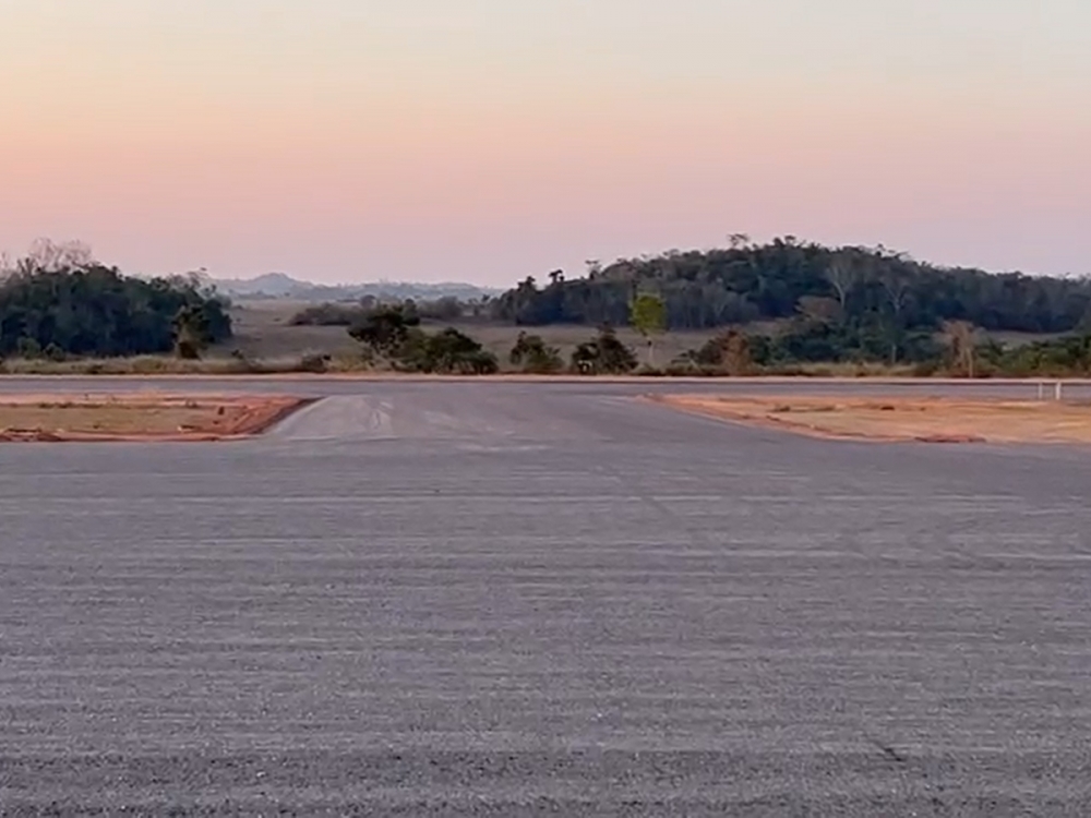 Prefeitura de Juara prepara uma grande festa dia 28 para inaugurara asfalto do aeroporto.