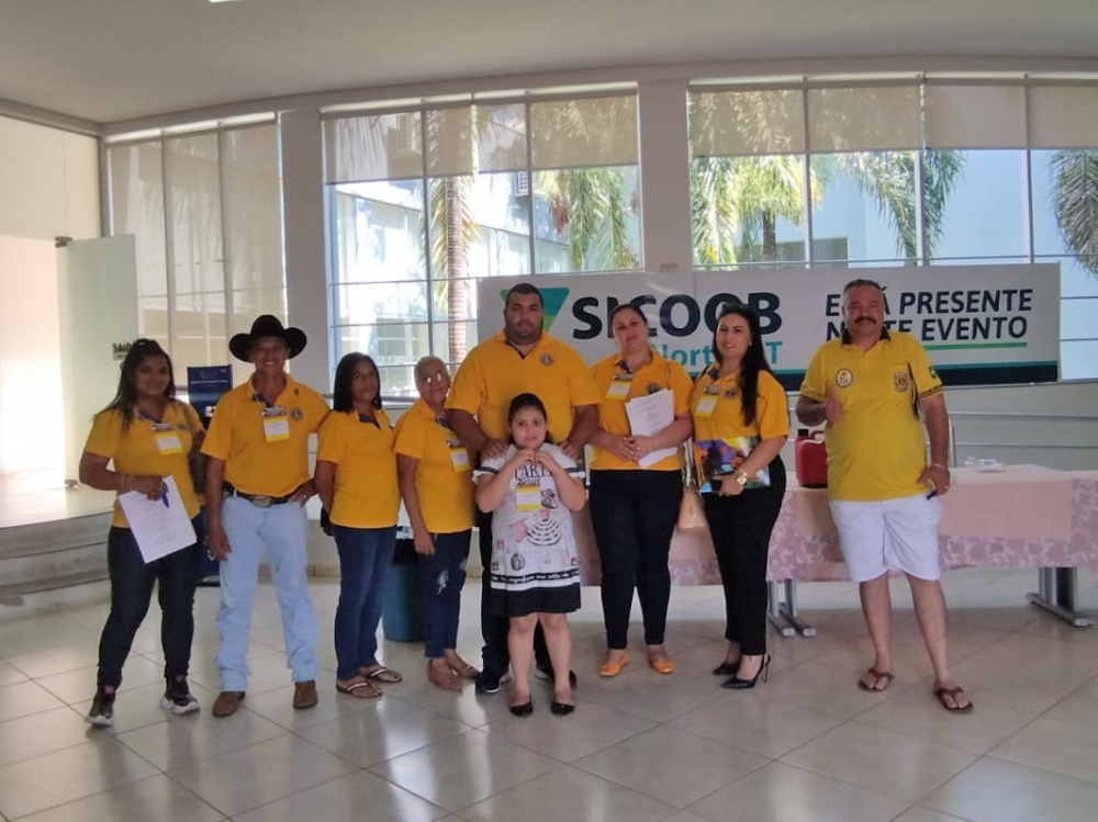 Lions Clube de Juara  destaque na 1 Reunio do Conselho Distrital realizada em Sinop no final de semana.