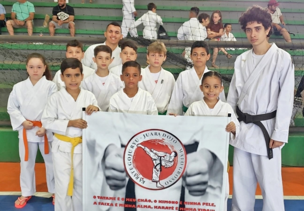 Juara conquista 10 medalhas na Copa Aranda Kan de Karat em Sinop.