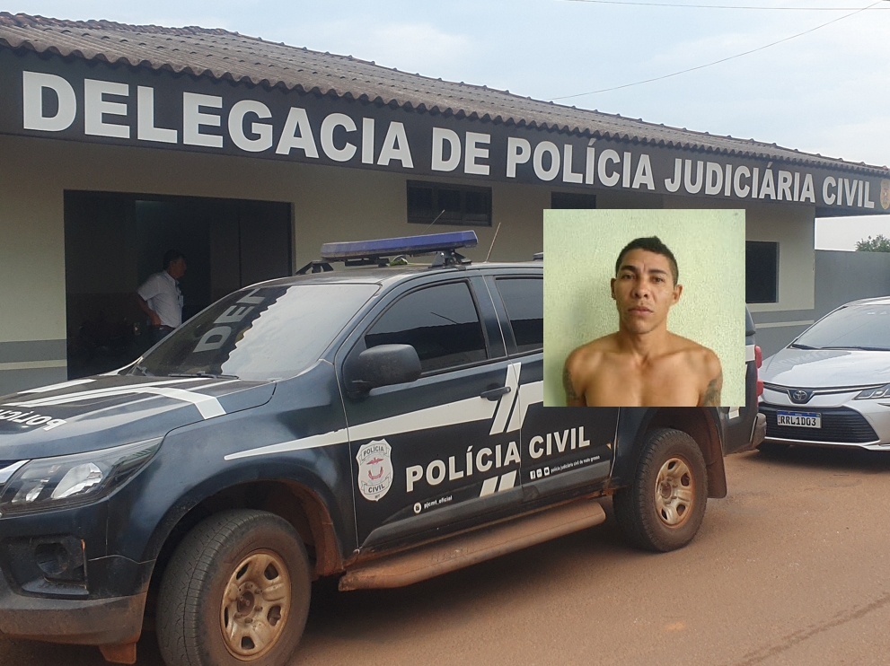 Recapturado na MT 220 Admar da Silva Sousa, 8 fugitivo da cadeia pblica de Juara