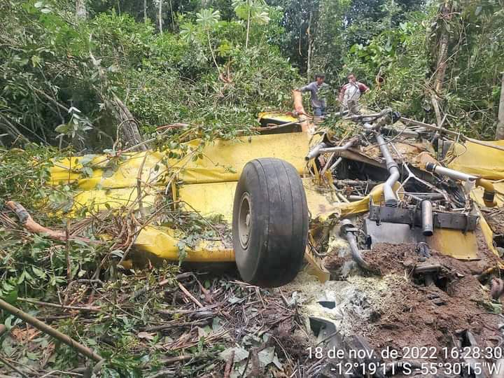 Avio agrcola cai no municpio de Vera aps manobra e piloto de 42 anos morre 