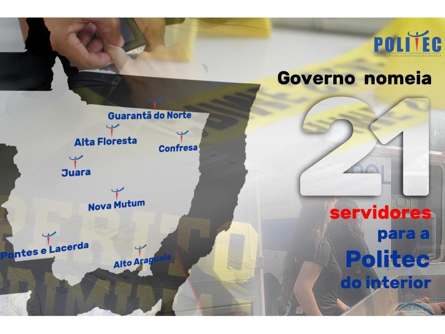 FINALMENTE: Governo do Estado nomeia 21 servidores para a Politec, inclusive Juara