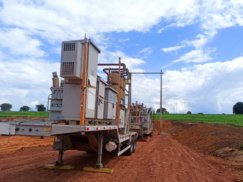 Chuva intensa: Energisa aciona subestaes mveis em Mato Grosso 