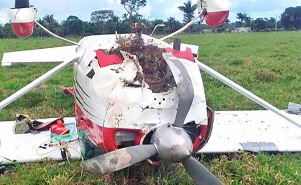 Polcia Civil cumpre mandados contra investigados por roubo de aeronave do Piau que caiu em Itapaiuna