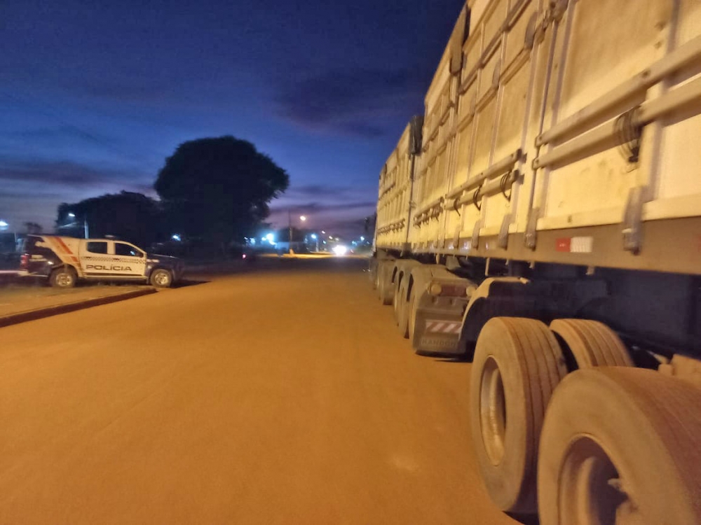 Carreteiro que fugiu da PM  em Porto dos Gachos  preso em Novo Horizonte do Norte.