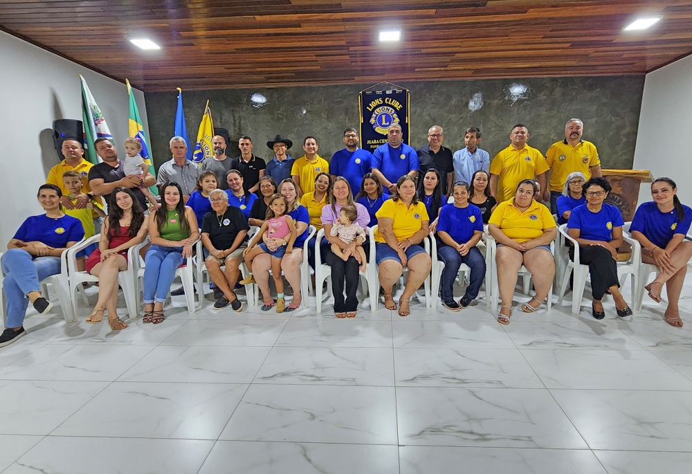 Lions Clube de Juara recebe Lions de Porto dos Gachos para comemorar os 106 anos da instituio no mundo.