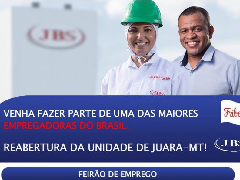 Com o incndio na planta de Diamantino, JBS anuncia reabertura da unidade frigorifica de Juara.