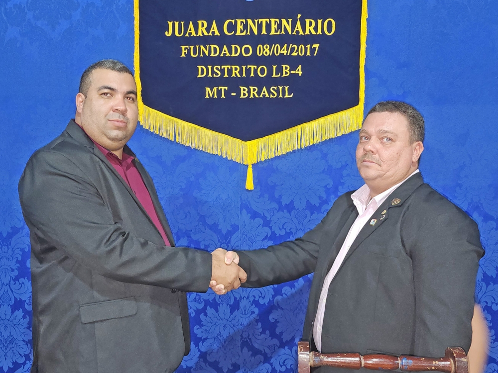 Nova diretoria do Lions Clube de Juara foi empossada na noite desta sexta-feira, dia 07/07