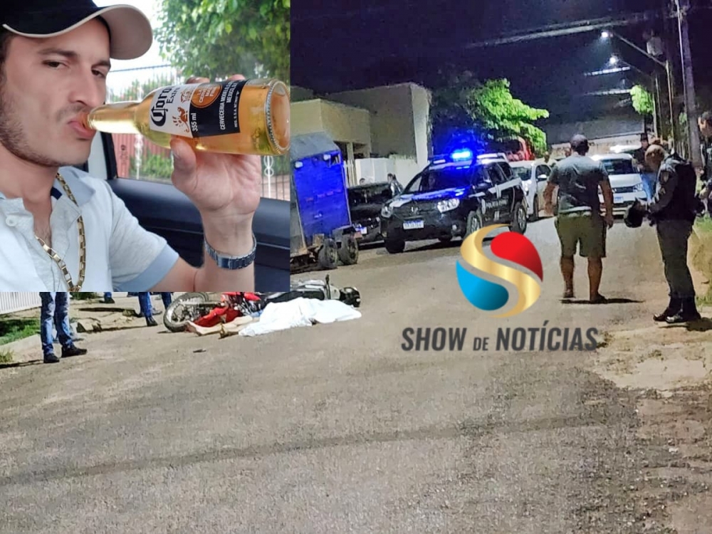 Homem ameaa policial militar de Juara,  alvejado a tiros pelo agente e morre no local.