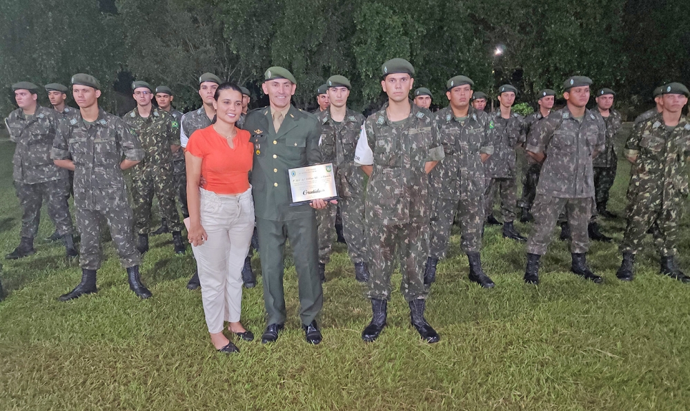 Tiro de Guerra de Juara encerra atividades de 2023 com entrega do Diploma Amigos do TG.