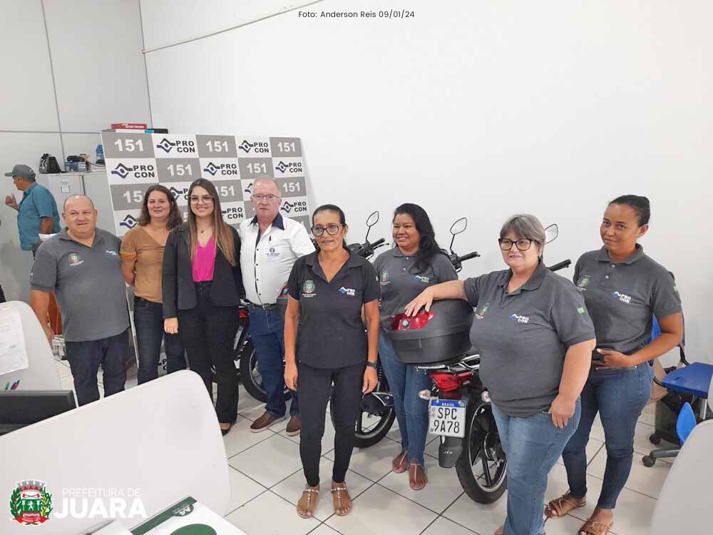 Prefeitura de Juara entrega motos aos sorteados na Campanha Nota Fiscal Premiada 2023