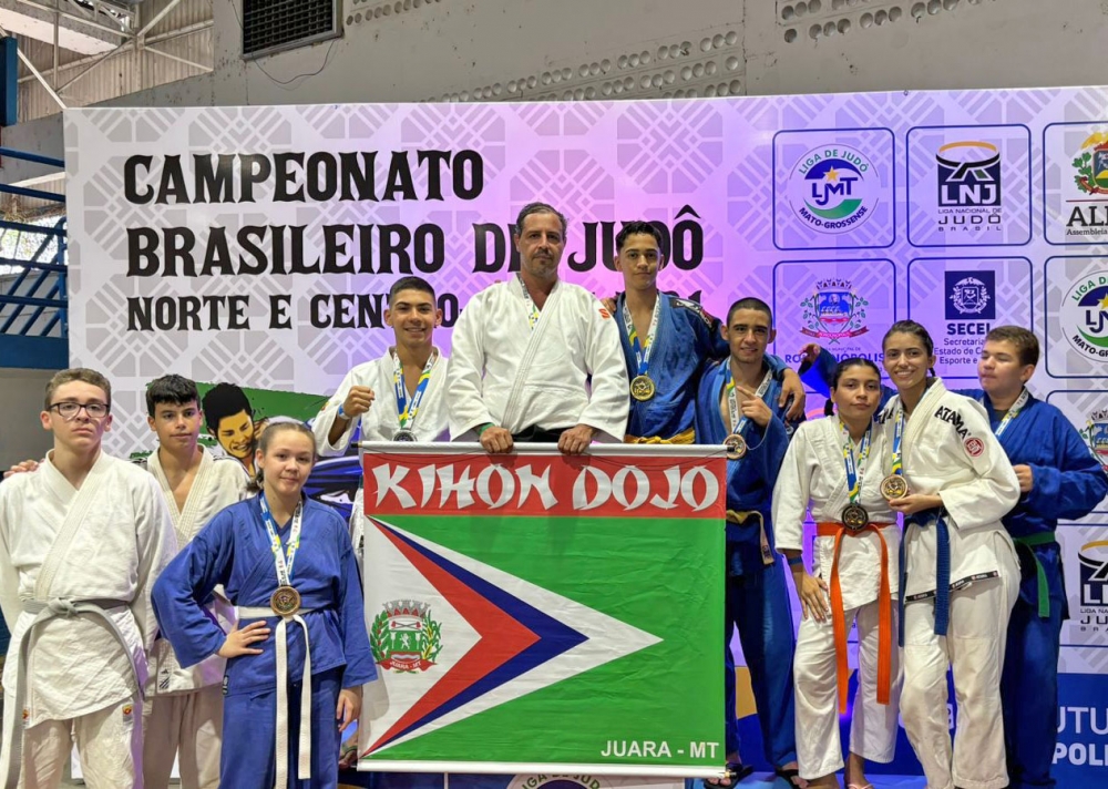 Juara Brilha no Campeonato Brasileiro de Jud da Regio Norte e Centro-Oeste