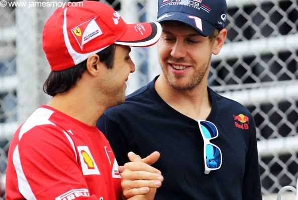 ''Vettel teve o melhor carro, mas impressionou'', cr Massa 