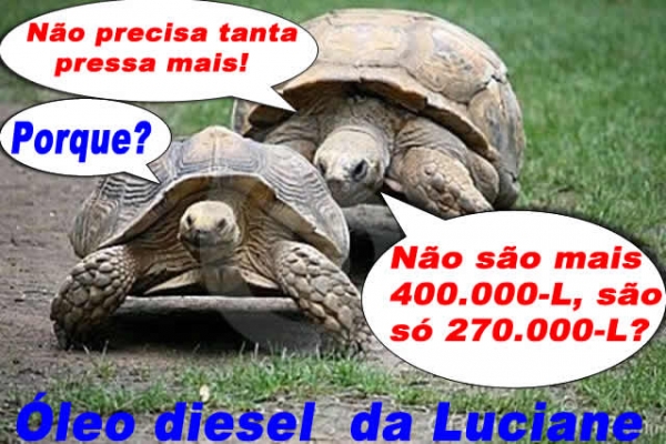 Frota vai em busca do leo diesel de Luciane Bezerra