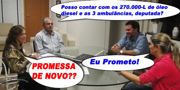 Prefeito Edson Piovesan consegue mais uma promessa da deputada Luciane Bezerra