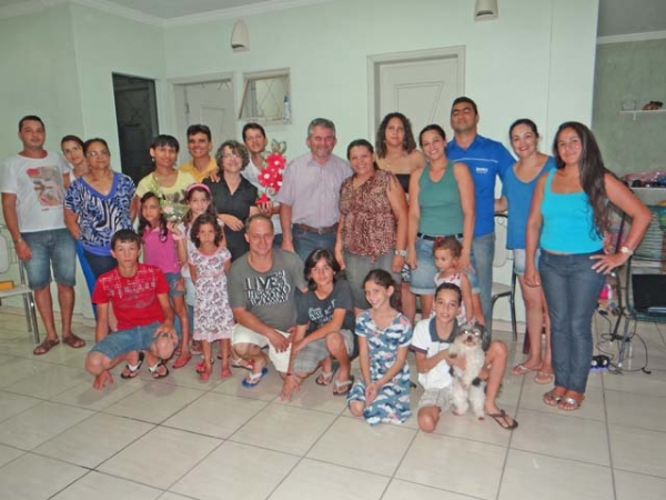 Me Jacilda e a filha Leticia Barbosa comemoram aniversrio no mesmo dia.