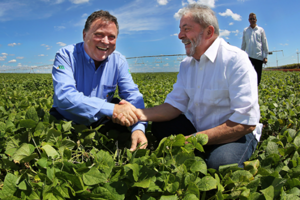 A viagem de Lula e Blairo Maggi  Cuba pode render investimentos do empresrio mato-grossensena ilha. 