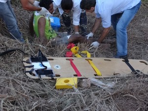 Hospital municipal esclarece que paciente não pode ser protegido por lençol.