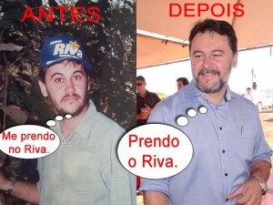 Veja o antes e o depois do deputado Oscar Bezerra 