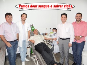 Advogados doam sangue para salvar vidas.